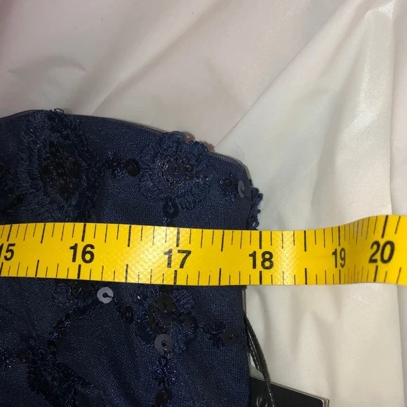 NWT KARL LAGERFELD Strapless Dress with Belt